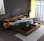 안락한 편평한 플랫폼 가정/호텔 침실을 위한 현대 침대 가구